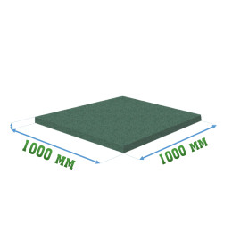 Покрытие для тира и стрельбищ 1000x1000x30мм