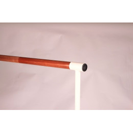 Поручень для балетного станка шпон красного дерева 2м